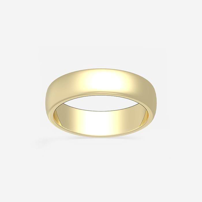 Dome Wedding Band